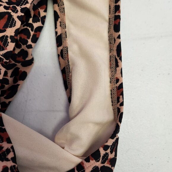 Kona Sol Womens 16W Leopard Print One-Piece Swimsuit 2215 - Picture 7 of 8